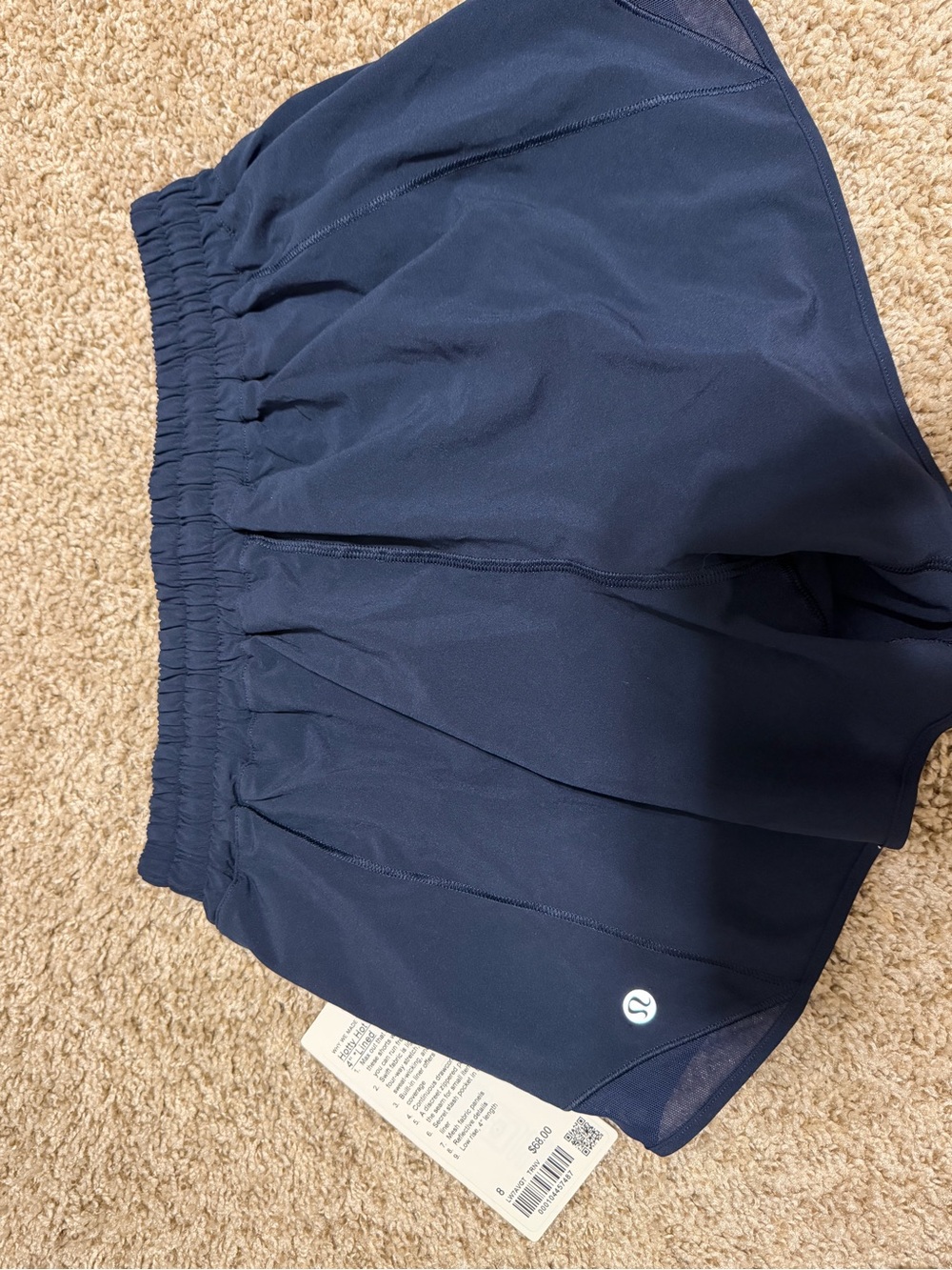 lululemon athletica Navy Blue Athletic Shorts